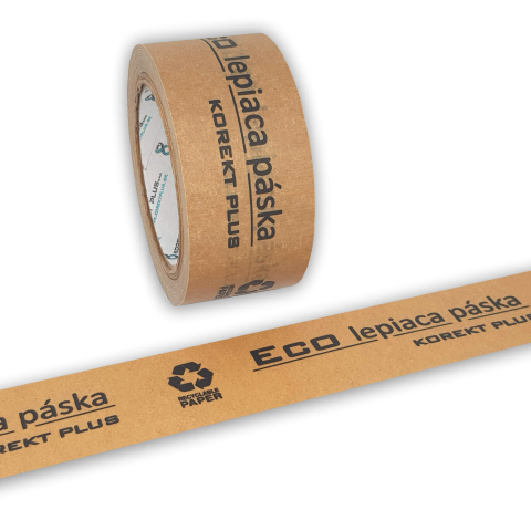 Papierové  Eco lepiace pásky
