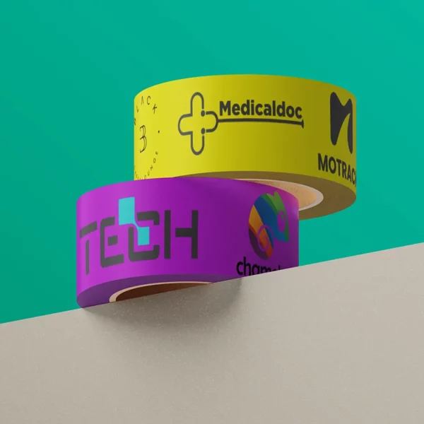 lepiace pásky s vrchnou potlačou